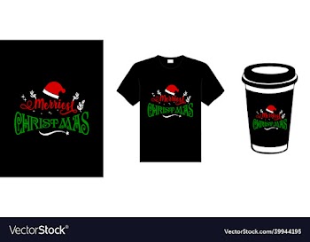 christmas lettering typography t-shirt design