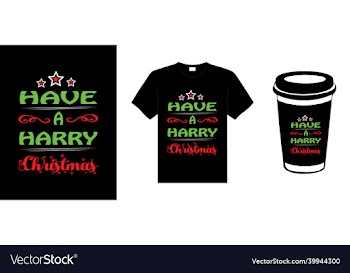 christmas lettering typography t-shirt design