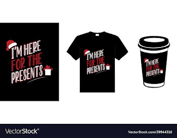 christmas lettering typography t-shirt design