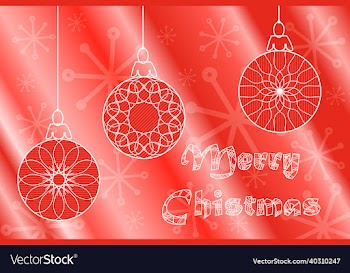 christmas lettering with dream catcher