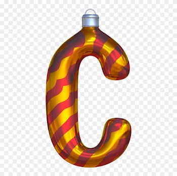 Christmas Letters Png Image Free Download - Merry Christmas Letter C