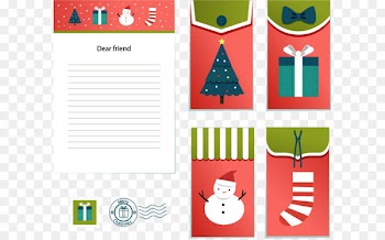 Christmas Letters Set 