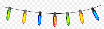 Christmas Light Bulbs Transparent Png Clip Art - Bulbs Png