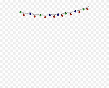 Christmas Lights Border Transparent - Fairy Lights Vector Png