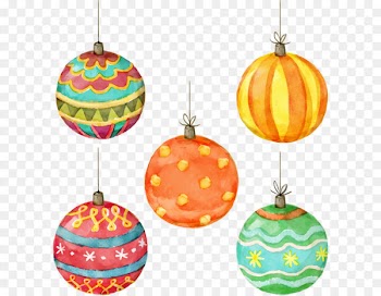 Christmas lights Christmas lights Watercolor painting - Hand-painted Christmas lights 