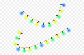 Christmas lights Clip art - Transparent Christmas Lights PNG Clipart Picture 