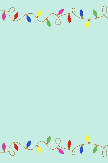 Christmas lights decoration frame background, | Free PSD - rawpixel