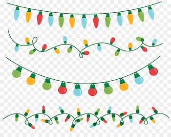 Christmas lights Drawing Christmas decoration - christmas 