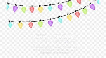 Christmas lights Euclidean vector - Bright Christmas lights vector material 