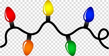 Christmas lights Incandescent light bulb , Christmas Decoration Lights transparent background PNG clipart