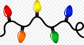 Christmas lights Incandescent light bulb Clip art - Christmas Decoration Lights PNG Image 