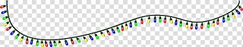 Christmas lights Lighting , Colored String transparent background PNG clipart