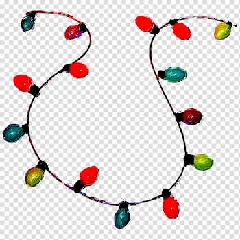 Christmas lights Lighting, String Lights transparent background PNG clipart