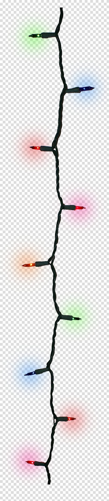 Christmas Lights s, multicolored string light transparent background PNG clipart