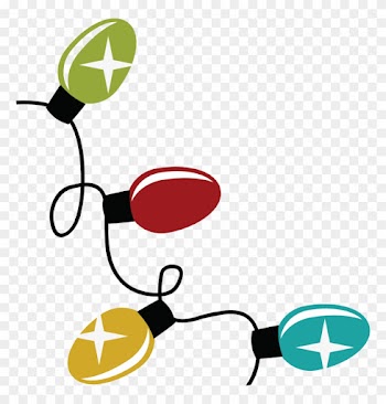 Christmas Lights Svg - Christmas Lights Clipart Transparent Background