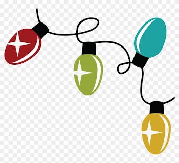 Christmas Lights Svg - Christmas String Of Lights