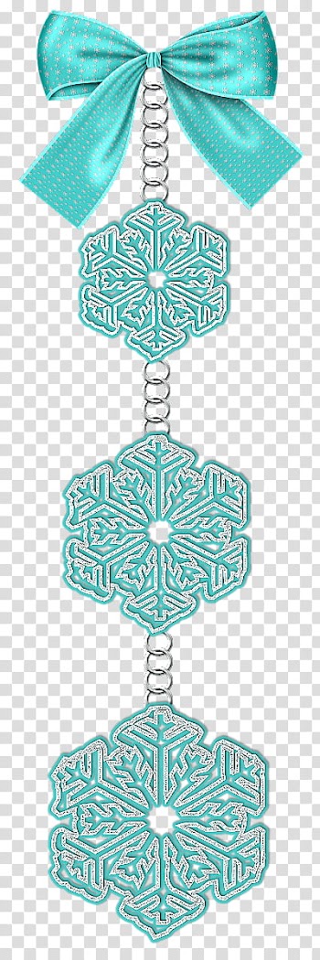 CHRISTMAS MEGA, green snowflake hanging decor illustration transparent background PNG clipart
