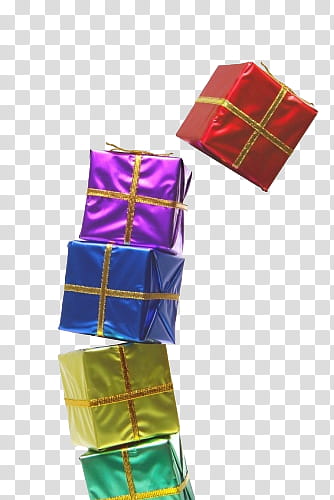CHRISTMAS MEGA, multicolored gift wraps transparent background PNG clipart