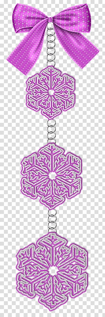 CHRISTMAS MEGA, purple and white hanging ribbon transparent background PNG clipart
