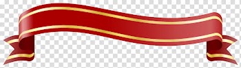CHRISTMAS MEGA, red and beige ribbon illustration transparent background PNG clipart