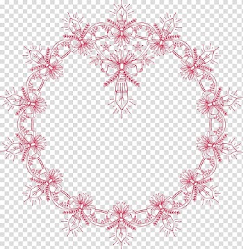 Christmas Motif , retro garland transparent background PNG clipart