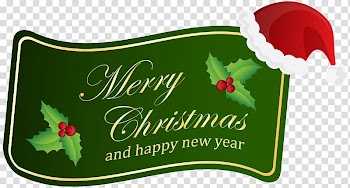 Christmas New Year Candy cane , Merry Christmas Label transparent background PNG clipart