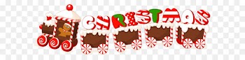 Christmas New Year Clip art - Merry Christmas Candy Train Text Label 