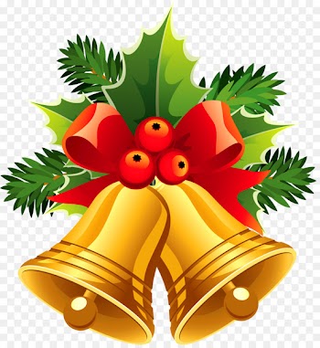 Christmas ornament Bell Santa Claus - christmas carnival 