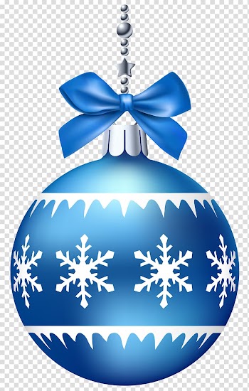 Christmas ornament Blue Christmas , Blue Christmas Balls transparent background PNG clipart