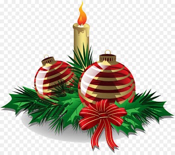 Christmas ornament Candle Christmas tree - christmas candles ball 