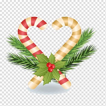 Christmas ornament Candy cane Christmas decoration, Creative Christmas transparent background PNG clipart