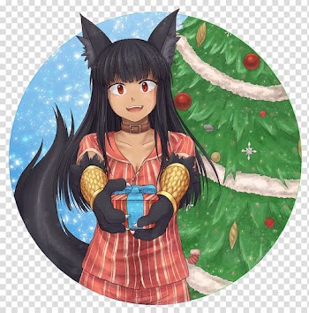 Christmas ornament Character Anime, Anubis transparent background PNG clipart