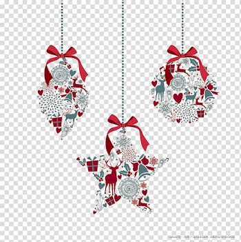 Christmas ornament Christmas decoration Christmas tree, Christmas ornaments transparent background PNG clipart