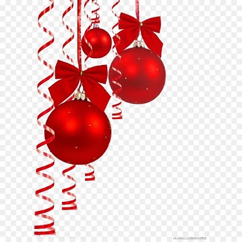 Christmas ornament Christmas decoration Clip art - Red ball 