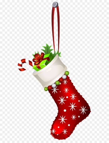 Christmas ornament Christmas decoration Clip art - Red Christmas Stocking Transparent PNG Clip Art Image 