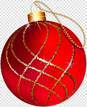 Christmas ornament Christmas decoration Gold Santa Claus, Christmas Ornaments transparent background PNG clipart