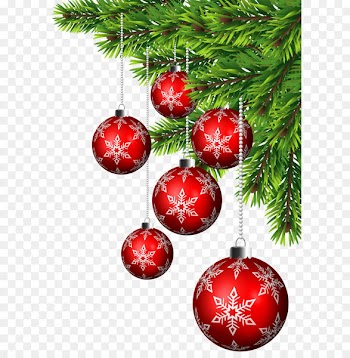 Christmas ornament Christmas decoration Santa Claus Christmas tree - Christmas Balls Corner Decor PNG Clip Art 