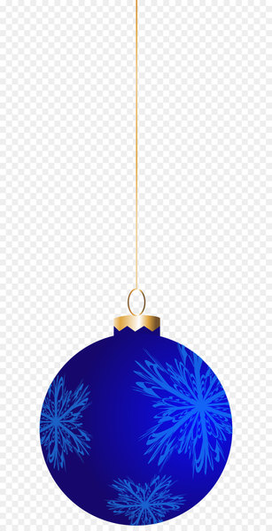 Christmas ornament Christmas decoration Santa Claus Clip art - Blue Christmas Ball PNG Clip Art 