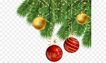 Christmas ornament Christmas tree Christmas decoration - Christmas Balls Corner Decoration PNG Clip Art 