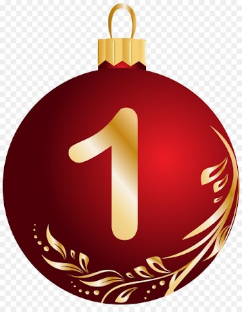 Christmas ornament Christmas tree Clip art - number one 