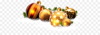 Christmas ornament Clip art - Christmas Balls and Snow PNG Clipart Image 