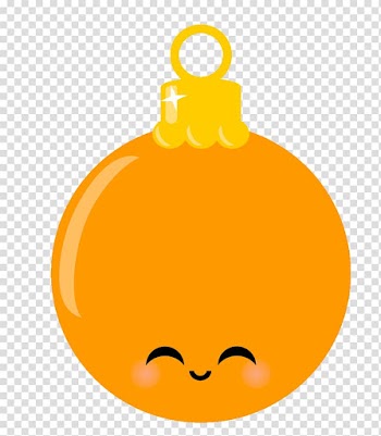 Christmas ornament , face decoration transparent background PNG clipart