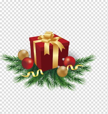 Christmas ornament Feliz Natal Gift New Year, Christmas transparent background PNG clipart