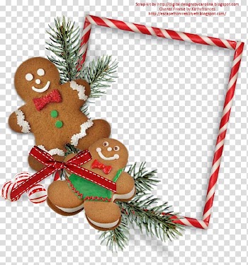 Christmas ornament Frames Gift Santa Claus, poetry decoration transparent background PNG clipart