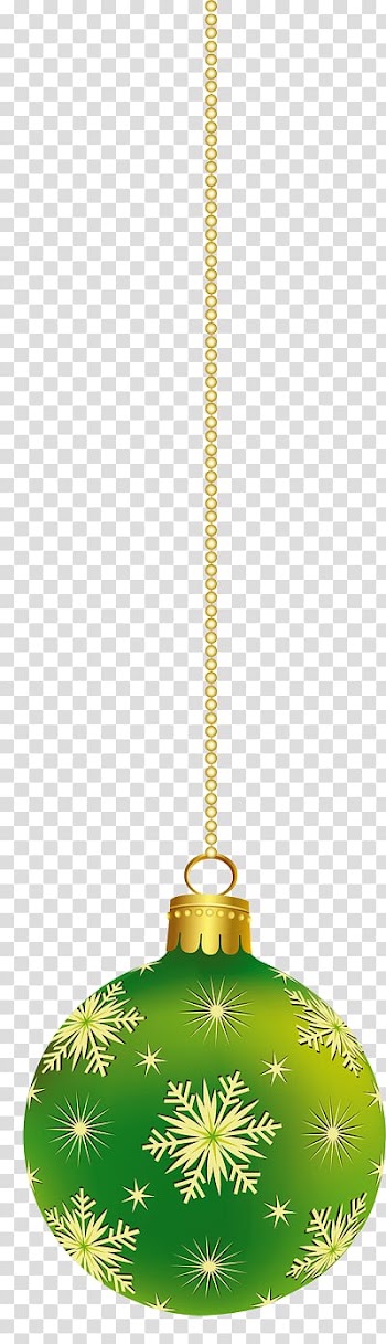 Christmas ornament Green Декор Ball, christmas transparent background PNG clipart