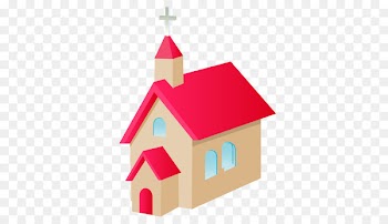christmas ornament house facade home - Church 