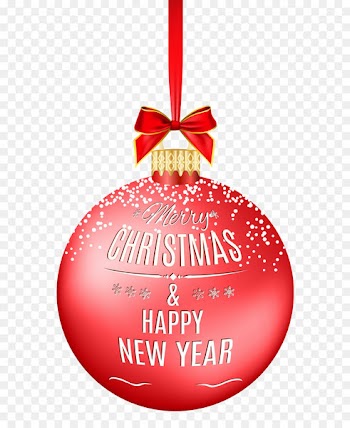 Christmas ornament New Year Clip art - Merry Christmas Ball Transparent PNG Clip Art Image 