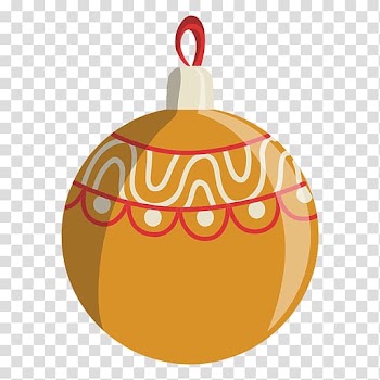 Christmas ornament Pumpkin Christmas Day, pumpkin transparent background PNG clipart