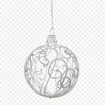 Christmas ornament Rothenburg ob der Tauber Glass Käthe Wohlfahrt Silver - glass 