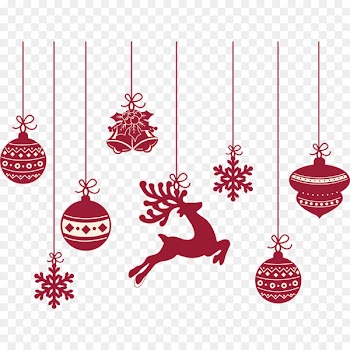 Christmas ornament Santa Claus Bombka Sticker - santa clause 